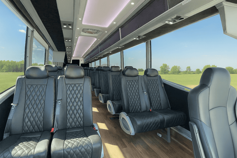 coach bus in Rochester