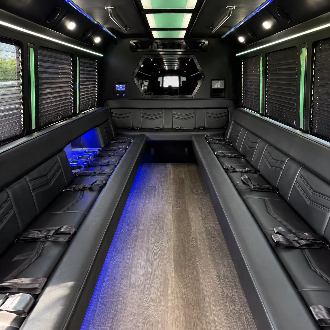 party bus rentals for rochester area proms that keep the night moving