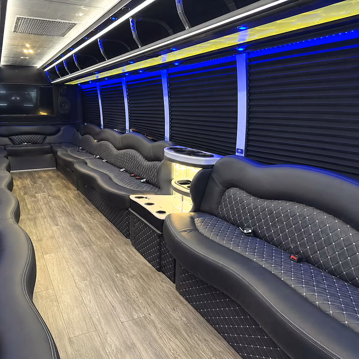 party buses for rochester wedding parties and bridal groups