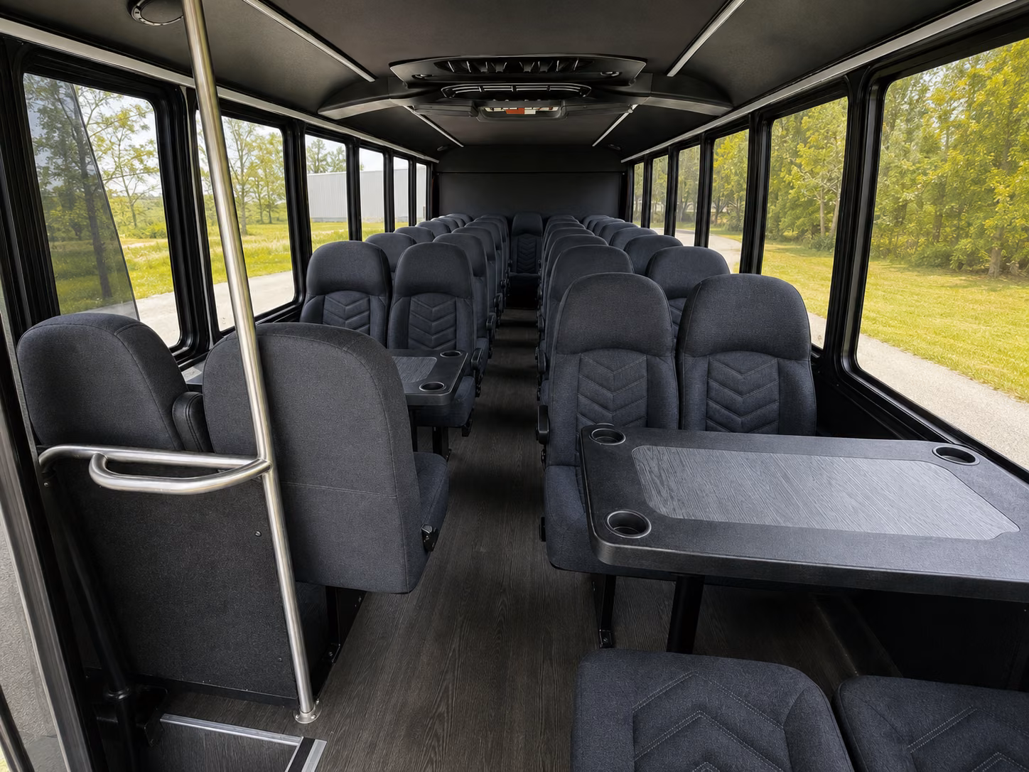 rochester 20 passenger minibus interior