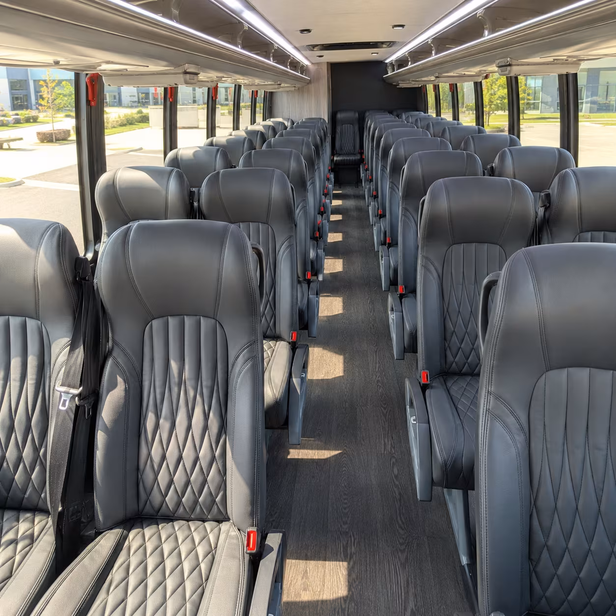 rochester 30 passenger minibus interior