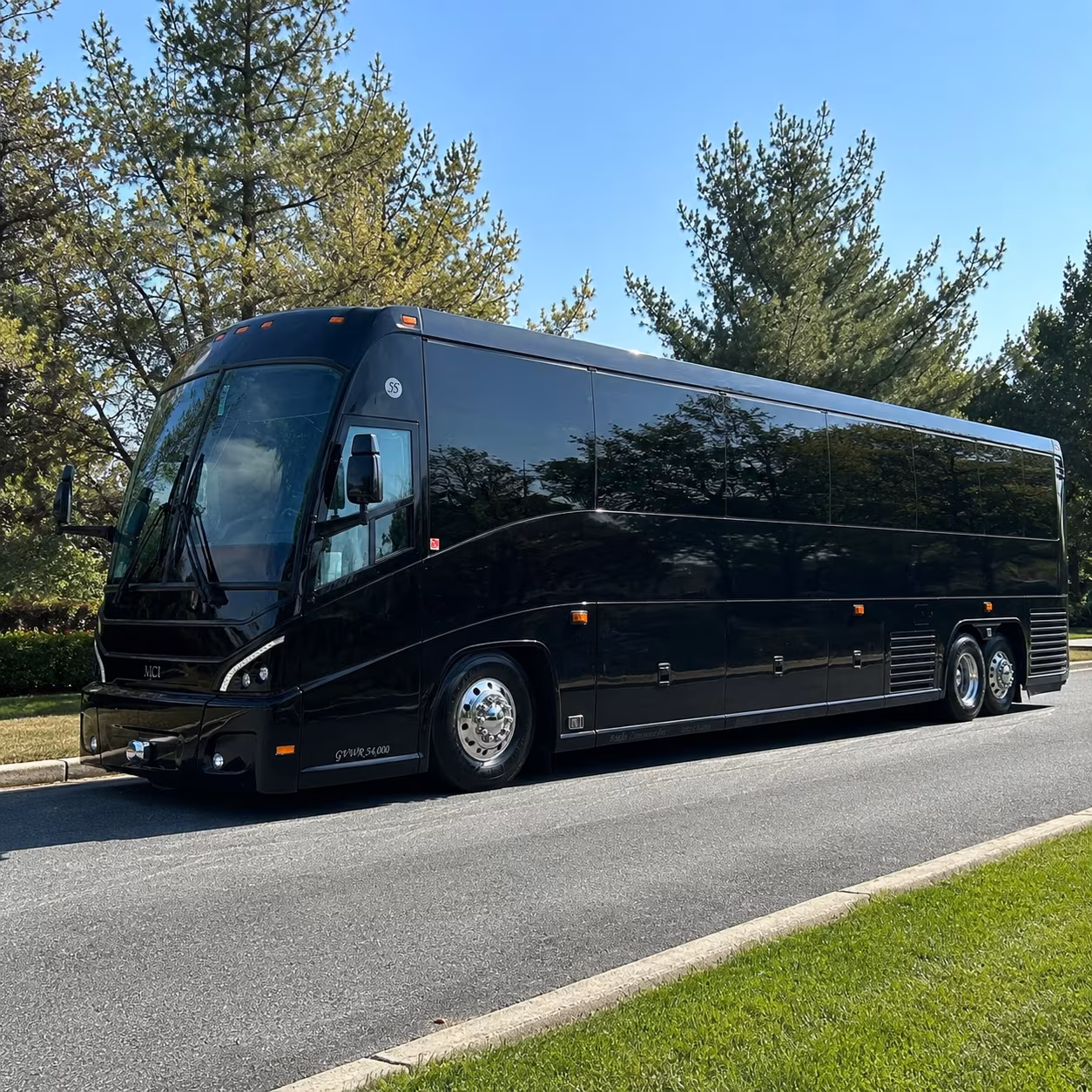 rochester government military charter bus rental