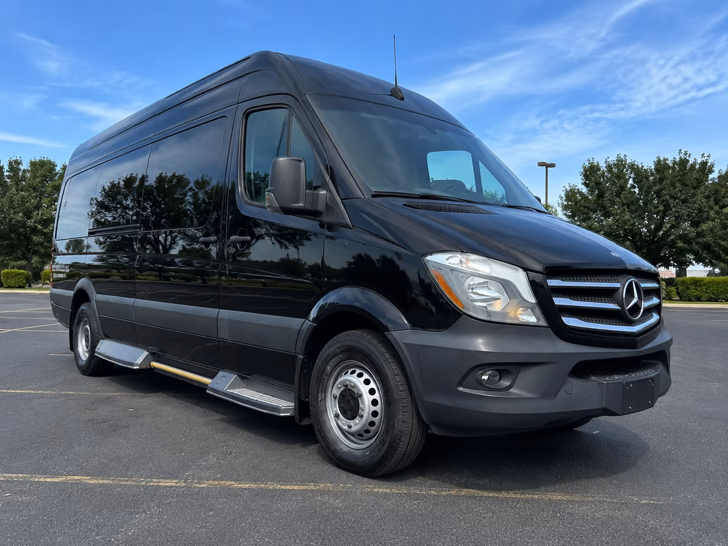 sprinter vans and minibuses for smaller rochester wedding groups
